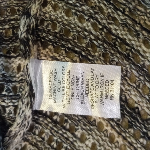 New Directions Petite 3/4 length sleeve Sweater Tunic - Picture 9 of 9